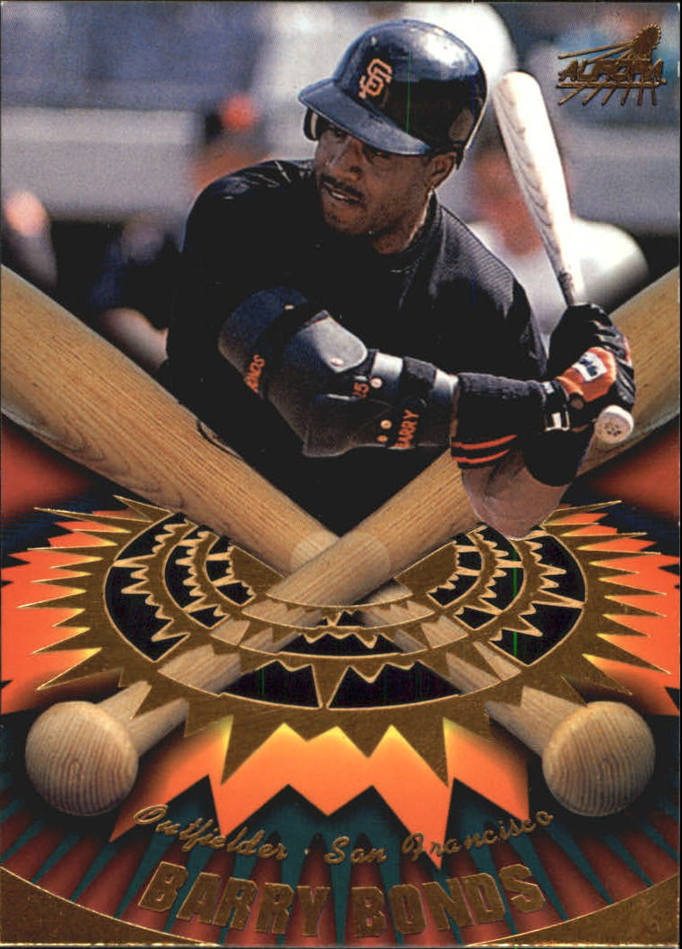 1998 Aurora On Deck Laser Cuts #15 Barry Bonds
