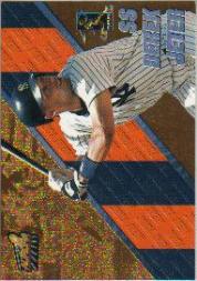 1998 Aurora Pennant Fever Copper #2 Derek Jeter