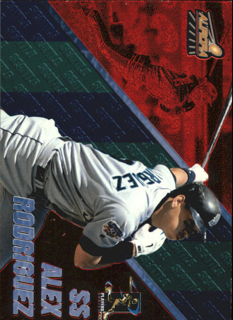 1998 Aurora Pennant Fever Red #3 Alex Rodriguez