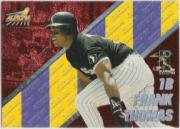 1998 Aurora Pennant Fever Red #35 Frank Thomas