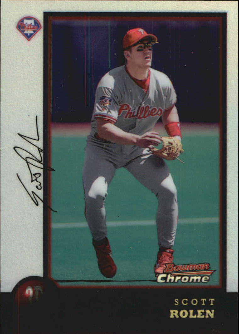 1998 Bowman Chrome Refractors #2 Scott Rolen