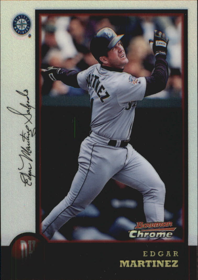1998 Bowman Chrome Refractors #19 Edgar Martinez