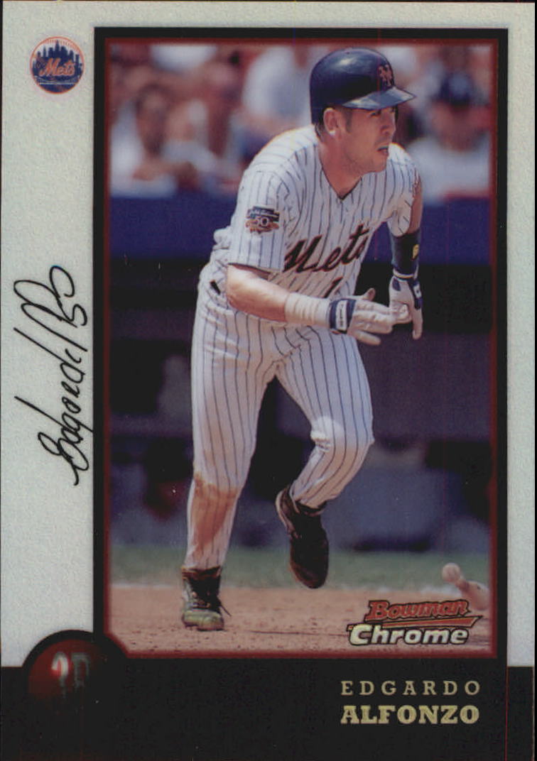 1998 Bowman Chrome Refractors #34 Edgardo Alfonzo