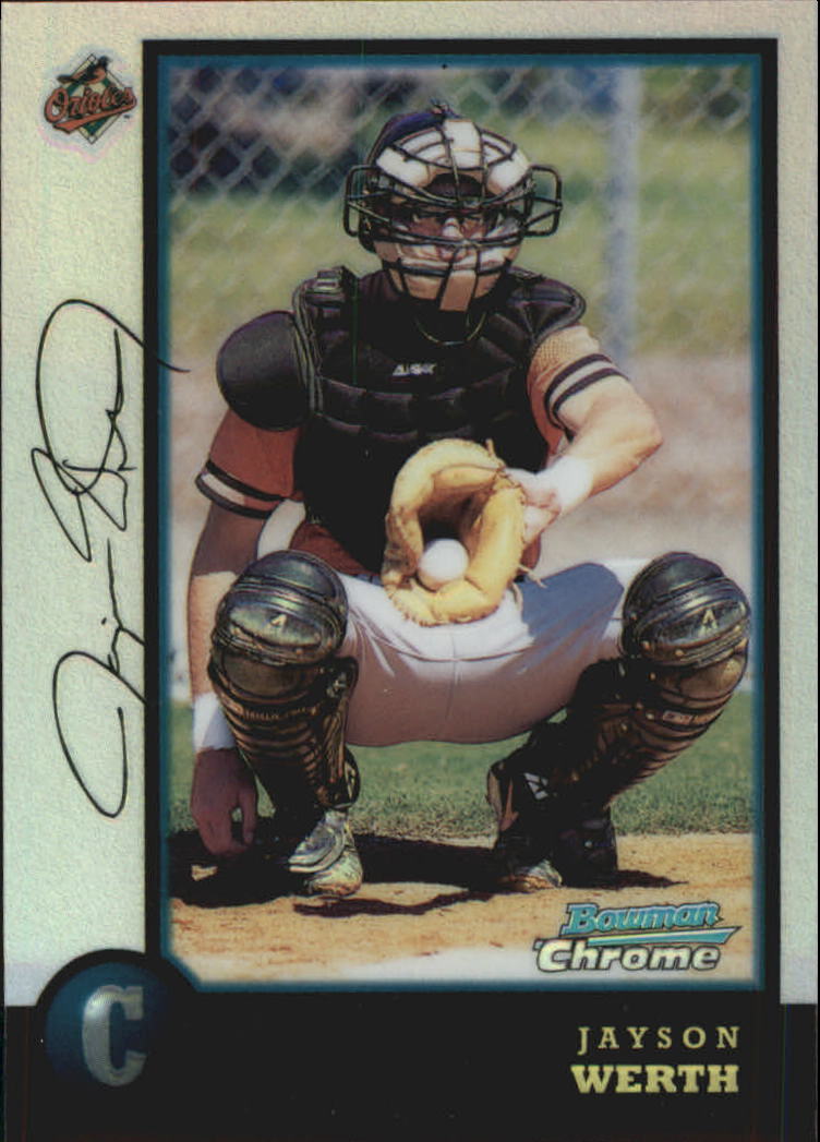 1998 Bowman Chrome Refractors #81 Jayson Werth