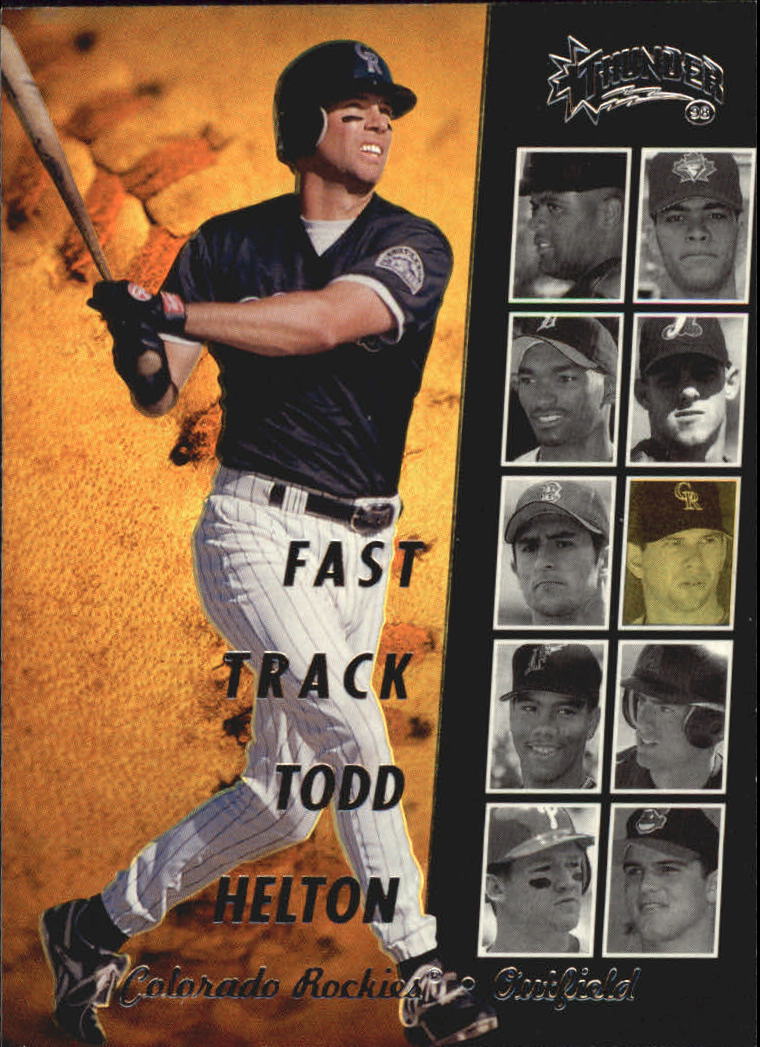 1998 Circa Thunder Fast Track #5 Todd Helton