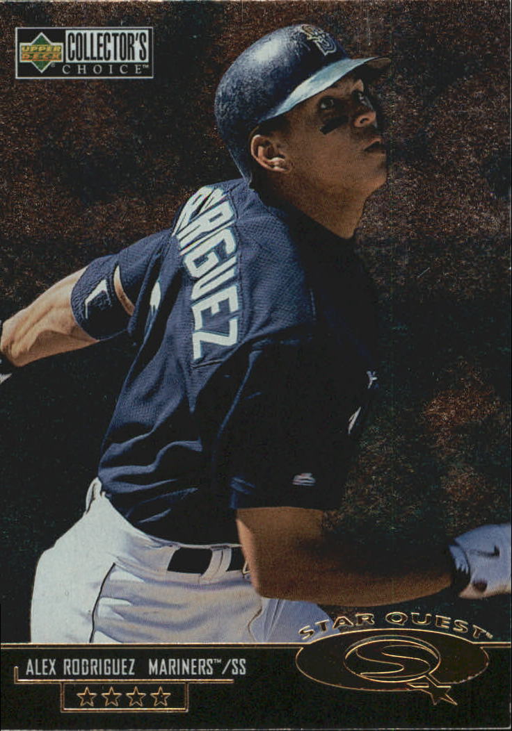 1998 Collector's Choice StarQuest #SQ85 Alex Rodriguez SS