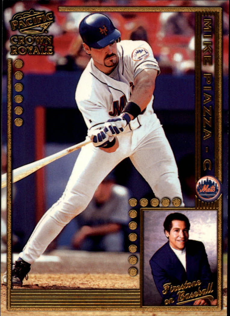 1998 Crown Royale Firestone on Baseball #14 Mike Piazza