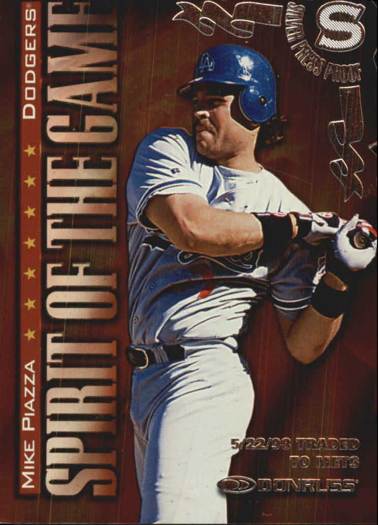 1998 Donruss Silver Press Proofs #409 Mike Piazza SG