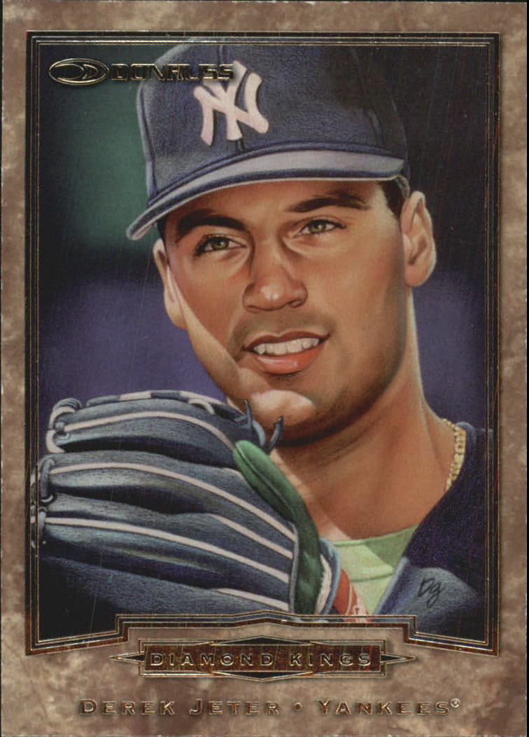 1998 Donruss Diamond Kings #10 Derek Jeter