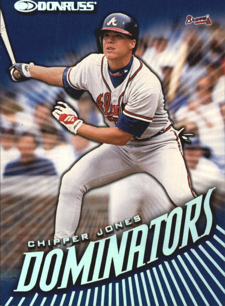 1998 Donruss Dominators #17 Chipper Jones