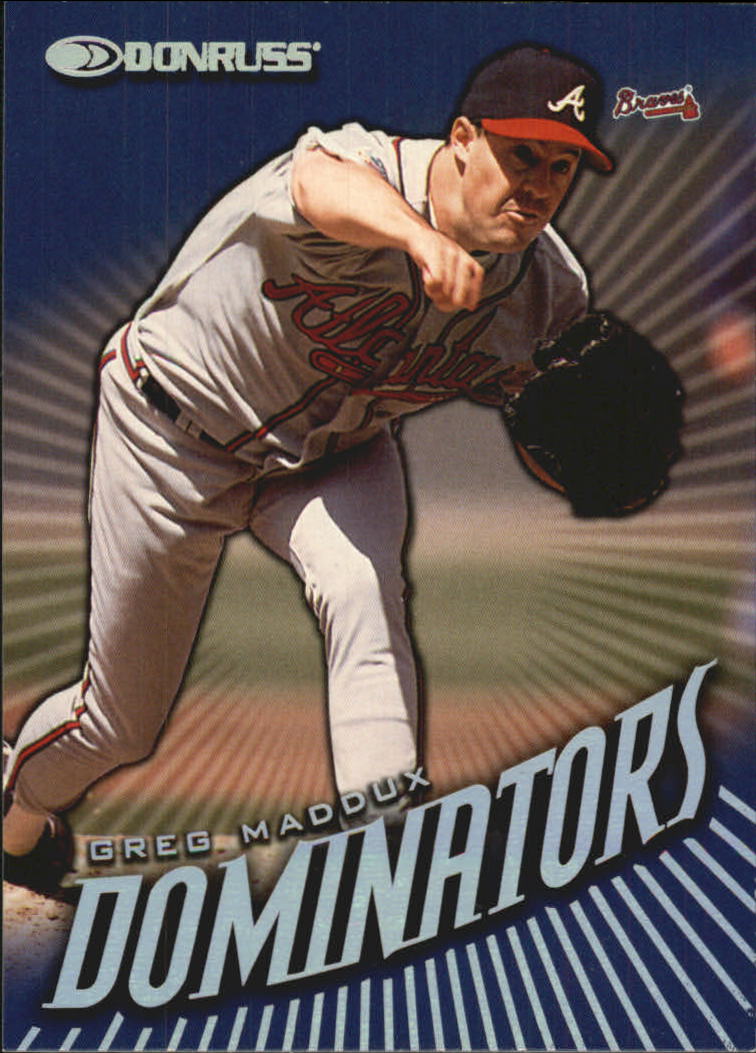 1998 Donruss Dominators #22 Greg Maddux