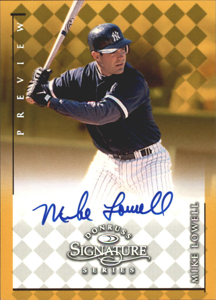 1998 Donruss Signature Series Previews #20 Mike Lowell/450