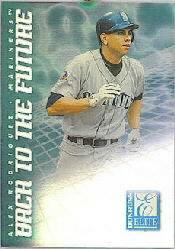 1998 Donruss Elite Back to the Future #8 A.Rodriguez/N.Garciaparra