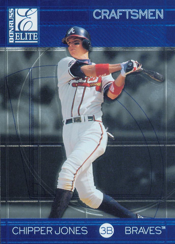 1998 Donruss Elite Craftsmen #7 Chipper Jones