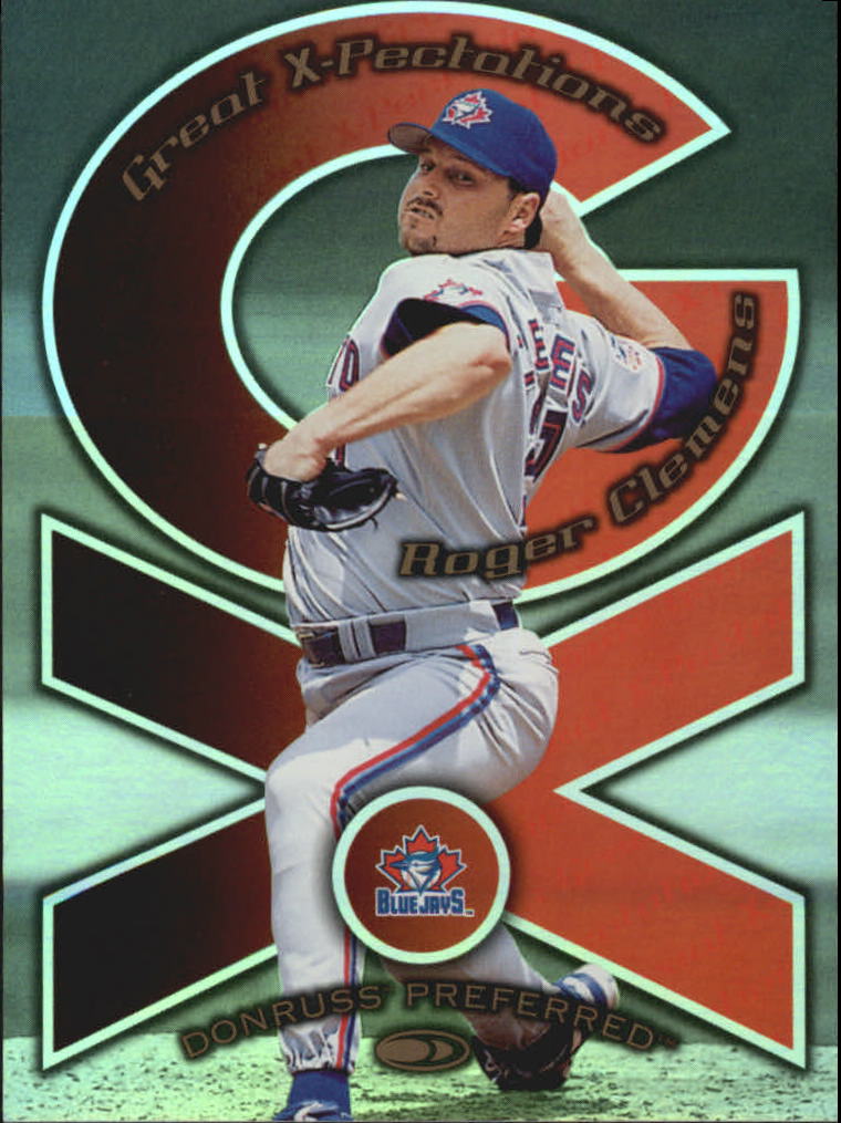 1998 Donruss Preferred Great X-Pectations #8 R.Clemens/J.Wright