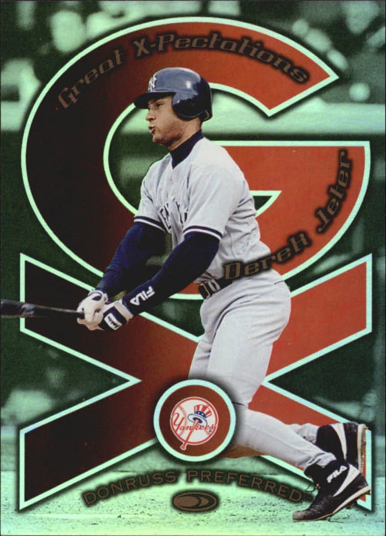1998 Donruss Preferred Great X-Pectations #21 D.Jeter/N.Garciaparra