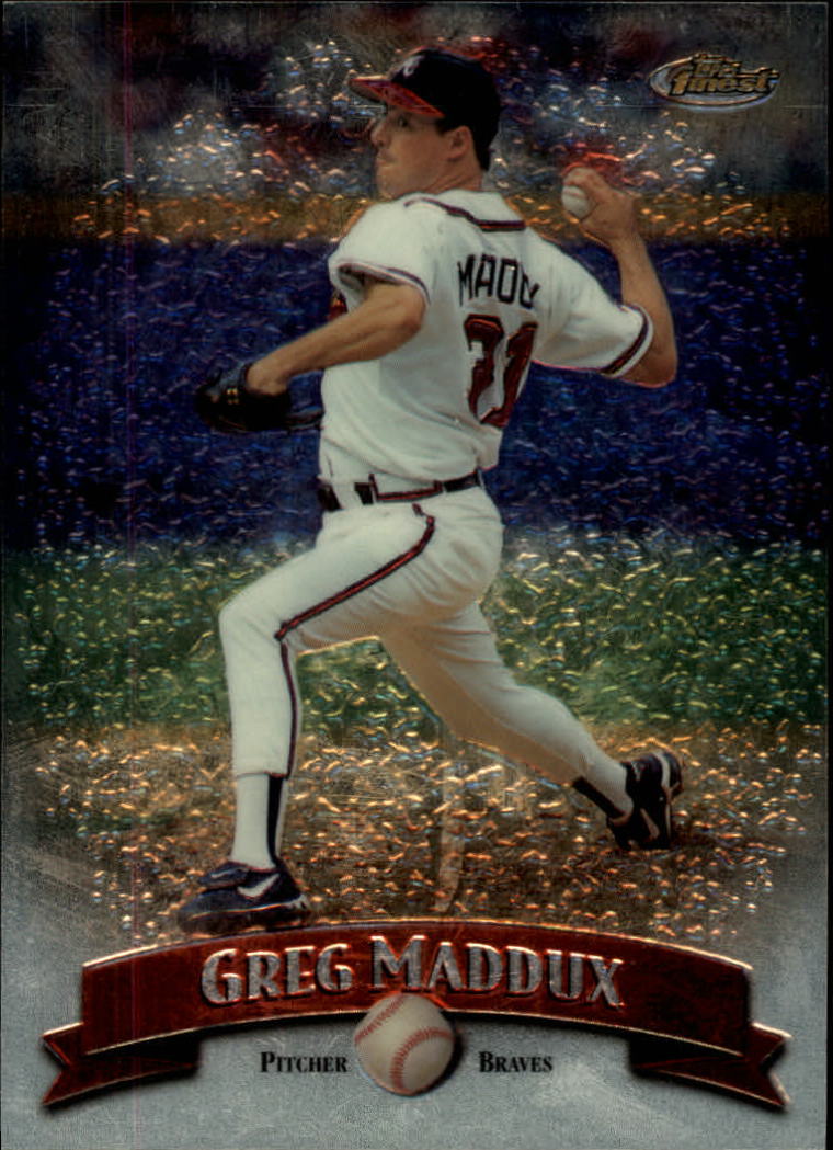 1998 Finest No-Protectors #16 Greg Maddux