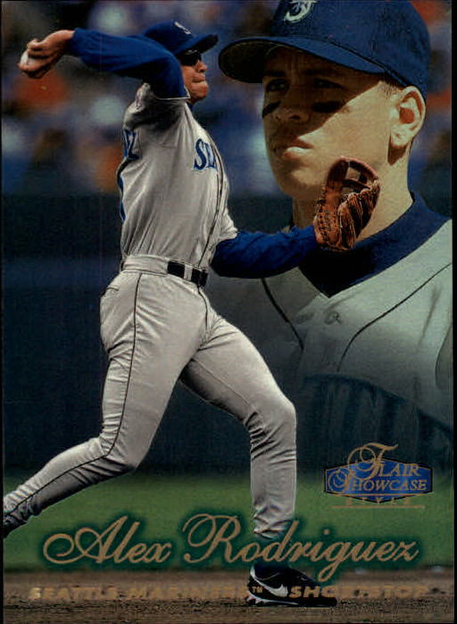 1998 Flair Showcase Row 2 #7 Alex Rodriguez