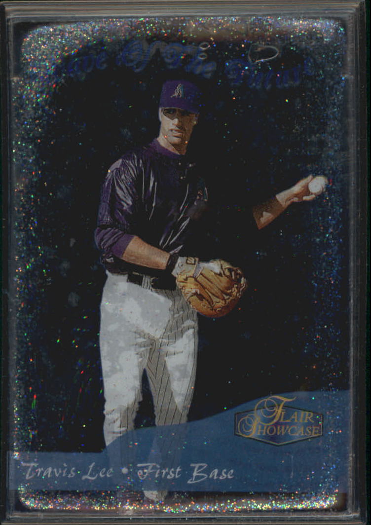 1998 Flair Showcase Wave of the Future #1 Travis Lee