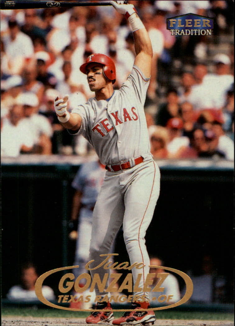 1998 Fleer Tradition #19 Juan Gonzalez