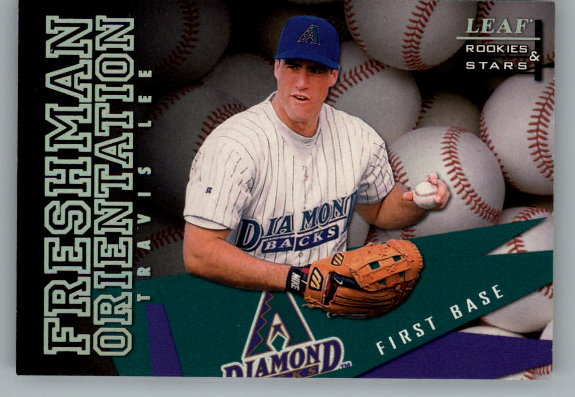 1998 Leaf Rookies and Stars Freshman Orientation #3 Travis Lee