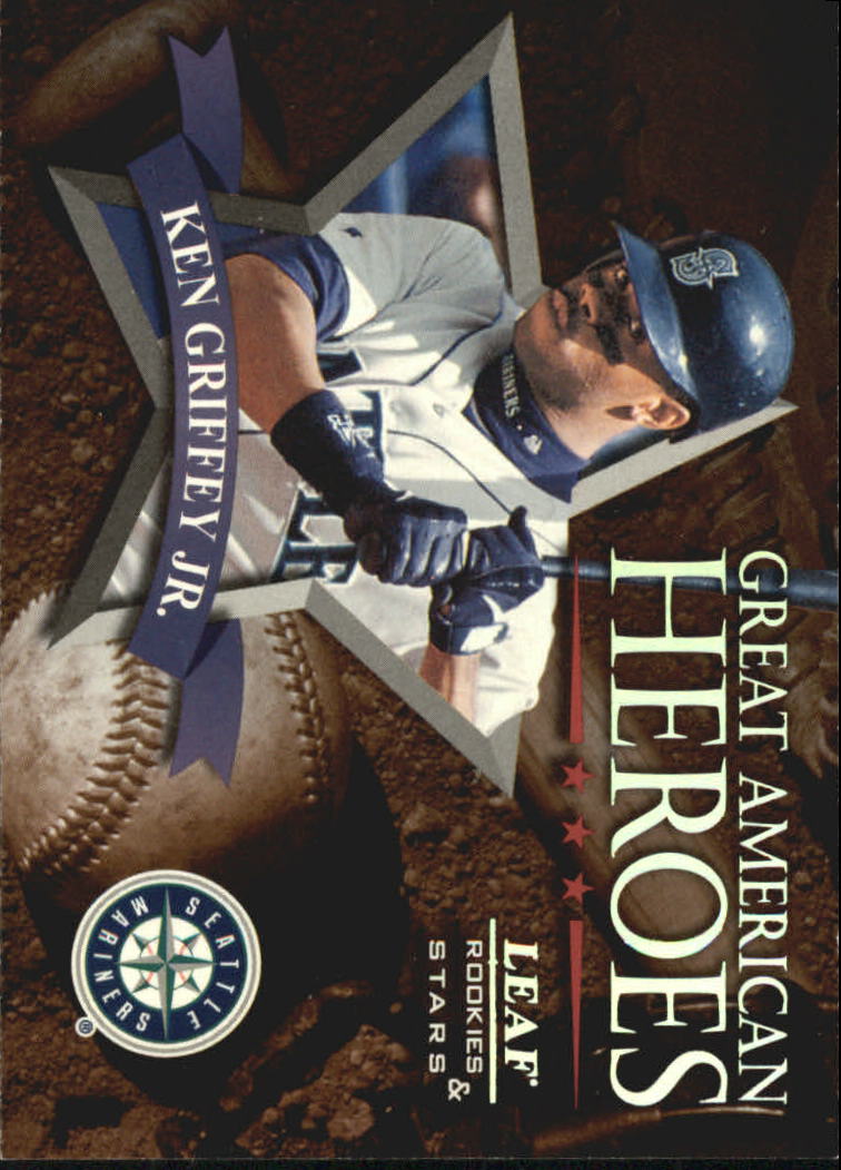 1998 Leaf Rookies and Stars Great American Heroes #3 Ken Griffey Jr.