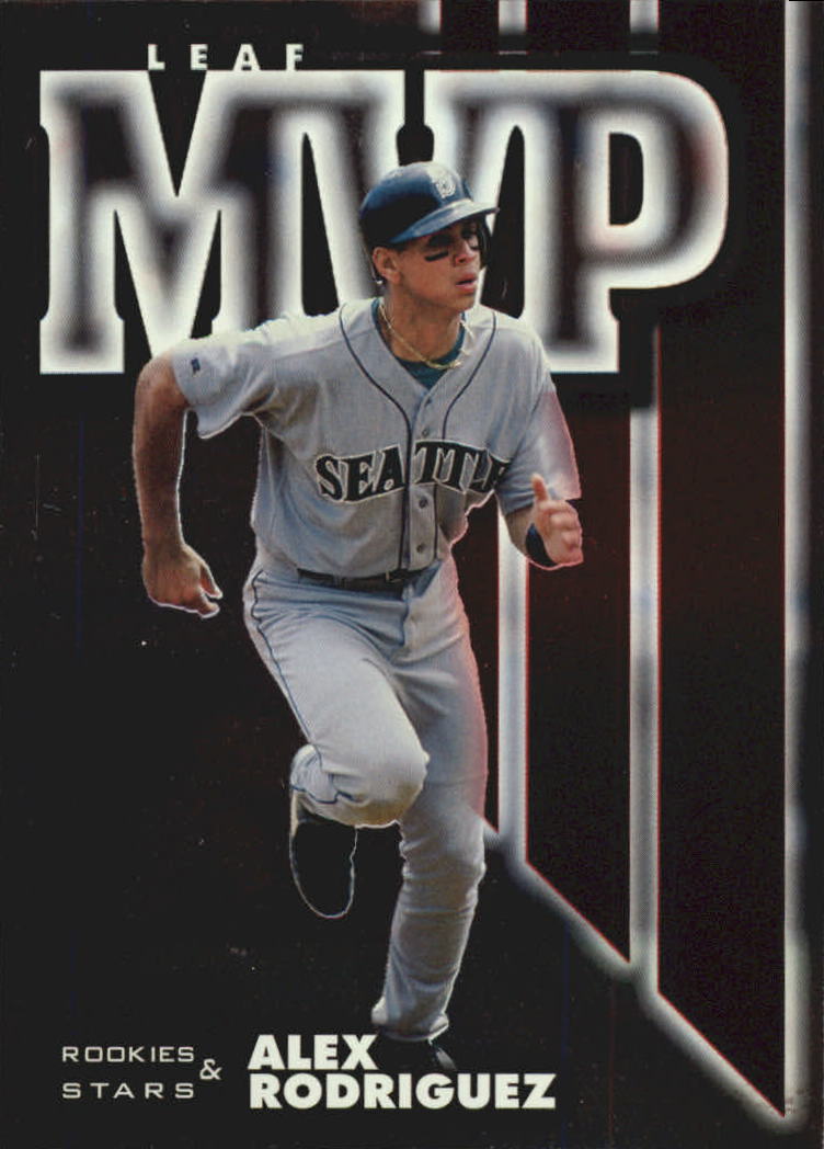 1998 Leaf Rookies and Stars Leaf MVP's #4 Alex Rodriguez