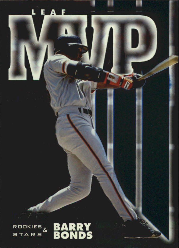 1998 Leaf Rookies and Stars Leaf MVP's #16 Barry Bonds