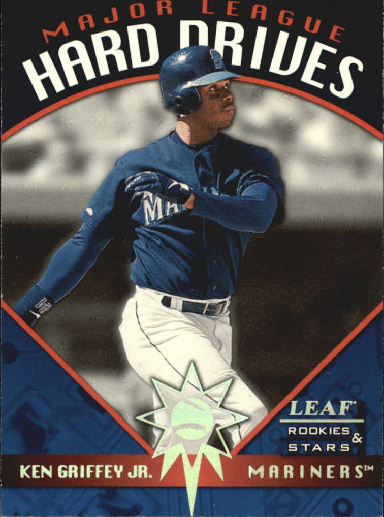1998 Leaf Rookies and Stars Major League Hard Drives #4 Ken Griffey Jr.