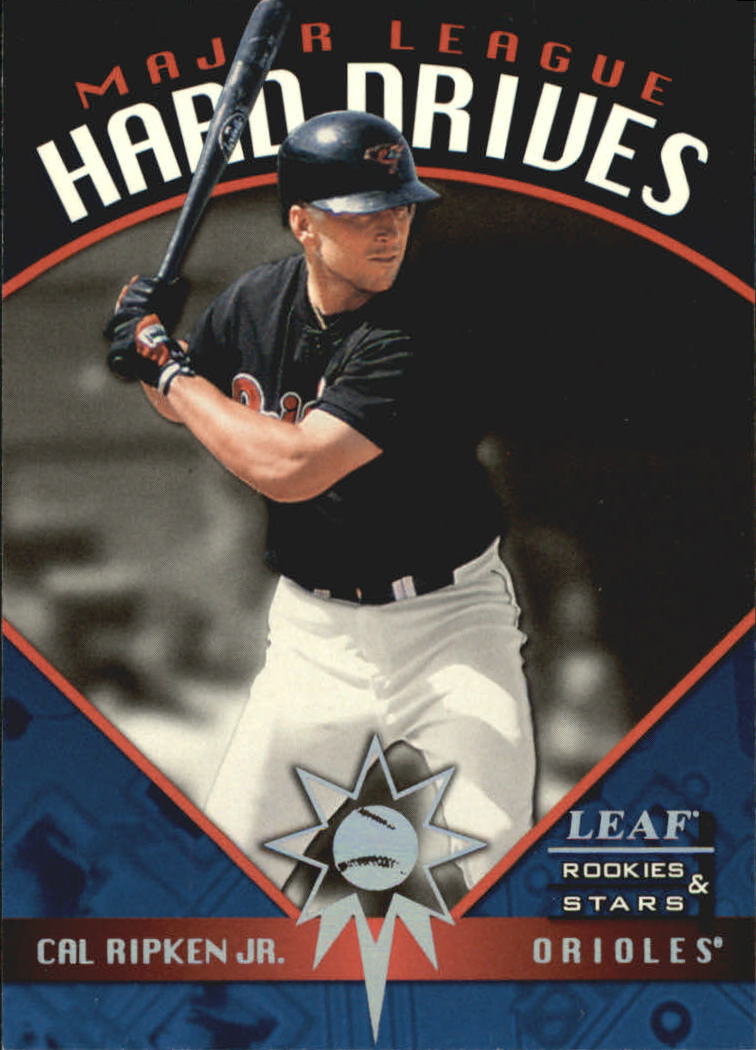 1998 Leaf Rookies and Stars Major League Hard Drives #6 Cal Ripken