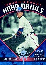 1998 Leaf Rookies and Stars Major League Hard Drives #9 Chipper Jones