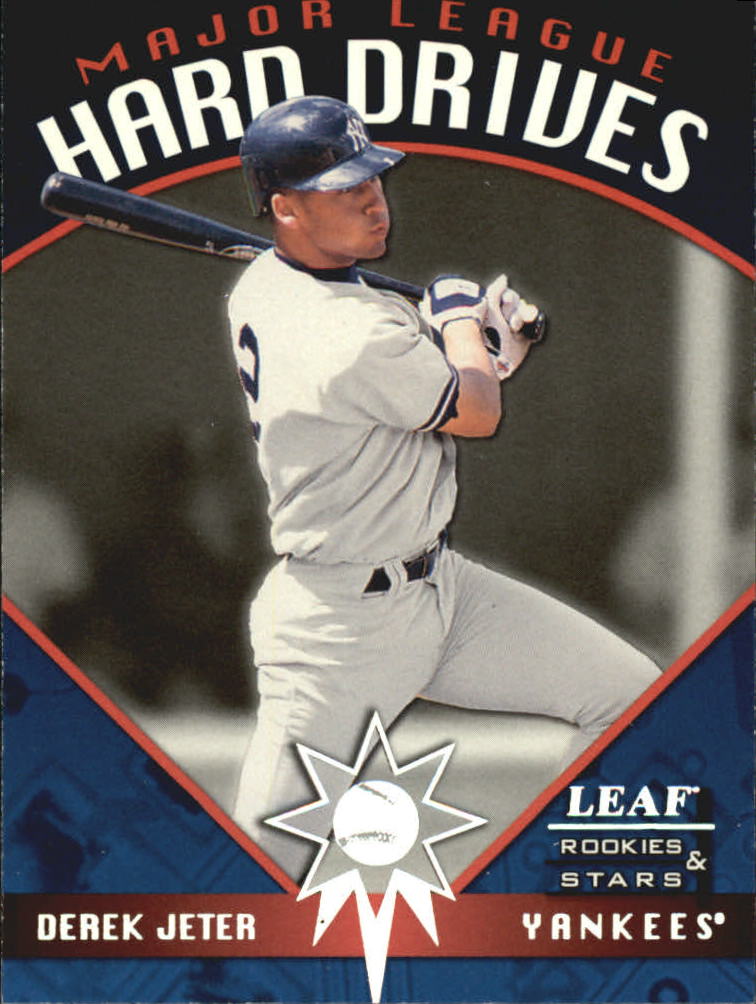 1998 Leaf Rookies and Stars Major League Hard Drives #11 Derek Jeter