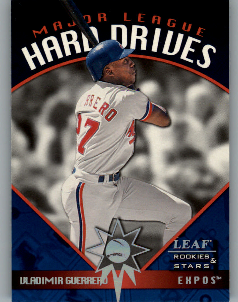 1998 Leaf Rookies and Stars Major League Hard Drives #15 Vladimir Guerrero