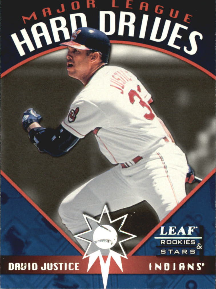1998 Leaf Rookies and Stars Major League Hard Drives #20 David Justice