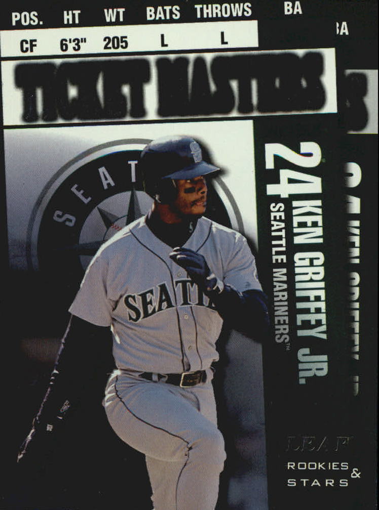 1998 Leaf Rookies and Stars Ticket Masters #1 K.Griffey Jr./A.Rodriguez
