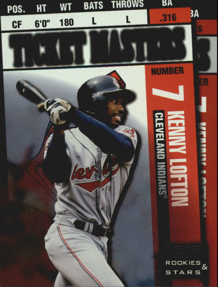 1998 Leaf Rookies and Stars Ticket Masters #16 K.Lofton/M.Ramirez