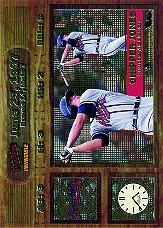 1998 Pacific Invincible Moments in Time #1 Chipper Jones