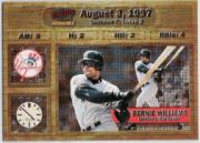 1998 Pacific Invincible Moments in Time #12 Bernie Williams