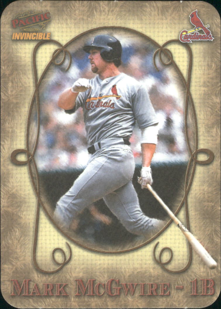 1998 Pacific Invincible Photoengravings #11 Mark McGwire