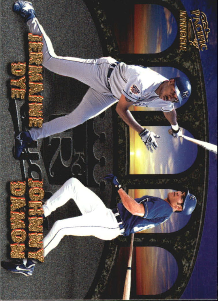 1998 Pacific Invincible Team Checklists #13 J.Damon/C.Davis