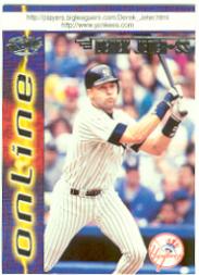 1998 Pacific Online #505A D.Jeter Hitting