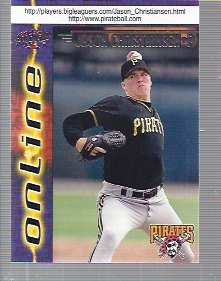 1998 Pacific Online #579 Jason Christiansen