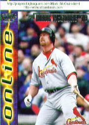 1998 Pacific Online #621A M.McGwire Hitting