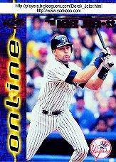 1998 Pacific Online Red #505B D.Jeter Hitting