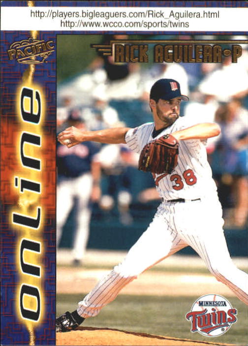 1998 Pacific Online Web Cards #417 Rick Aguilera