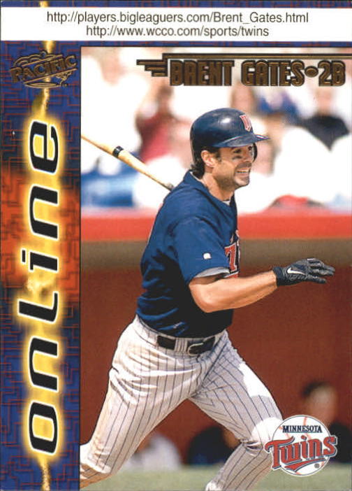 1998 Pacific Online Web Cards #420 Brent Gates