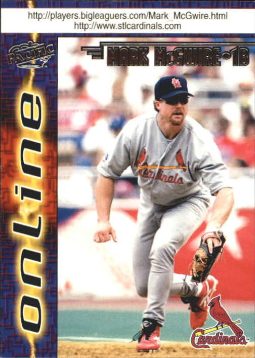 1998 Pacific Online Web Cards #621B Mark McGwire Hitting