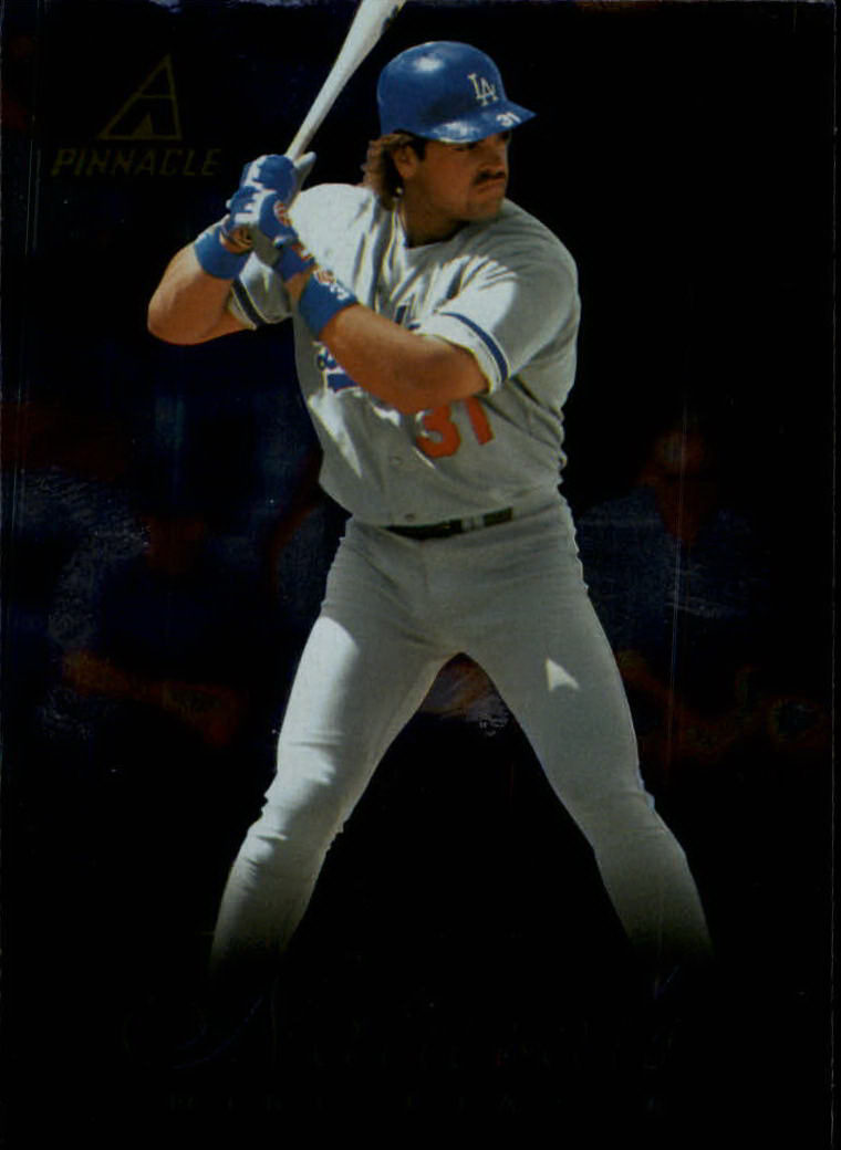 1998 Pinnacle Plus #190 Mike Piazza NAT