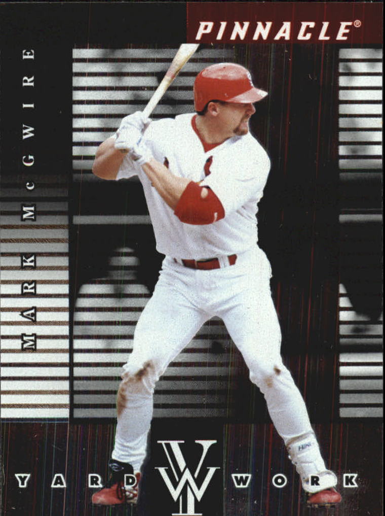 1998 Pinnacle Plus Yardwork #14 Mark McGwire
