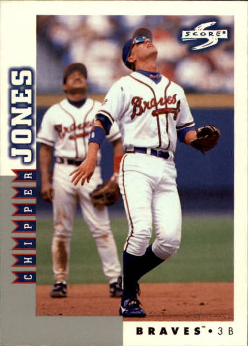 1998 Score Rookie Traded #27 Chipper Jones